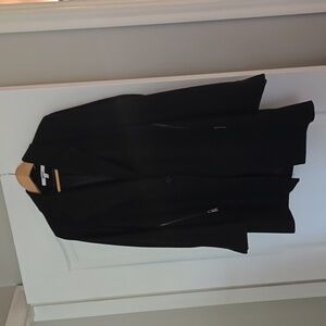 DKNY Blk/Charcoal Blazer Coat Size 12